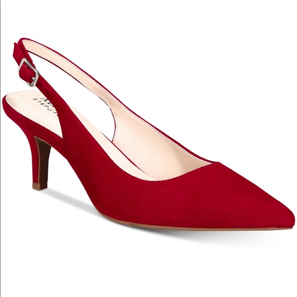 Alfani Shoes - Women’s Step-N-Flex Pointed Toe Slingback Pump